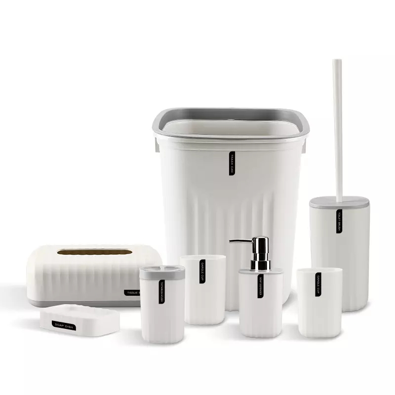8 Piece Bathroom Set