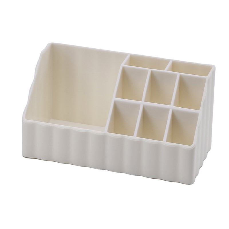 Plastic make up storage