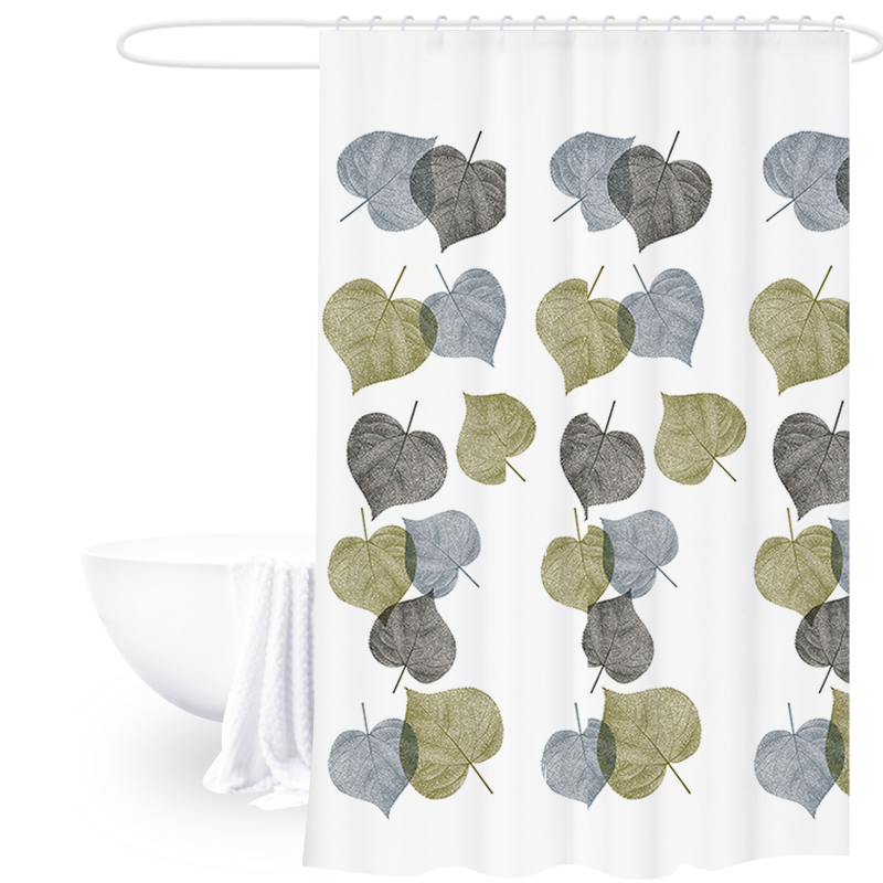 100% PEVA Shower Curtain