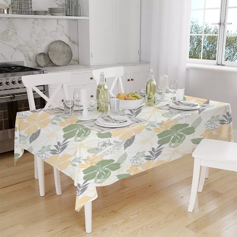 Colorful PEVA Printed Tablecloth