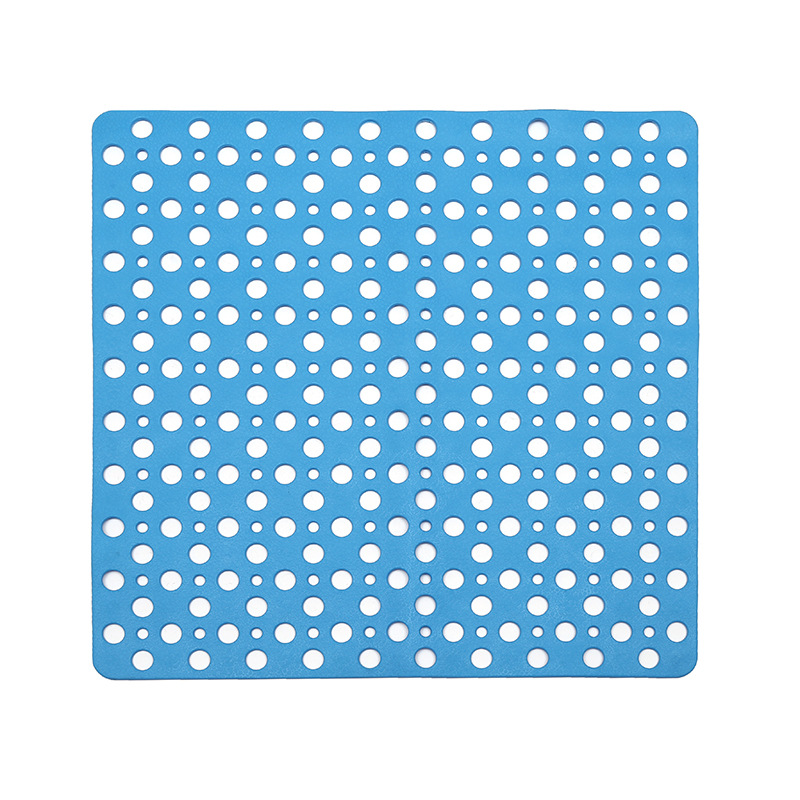 PVC Bath Mat Blue