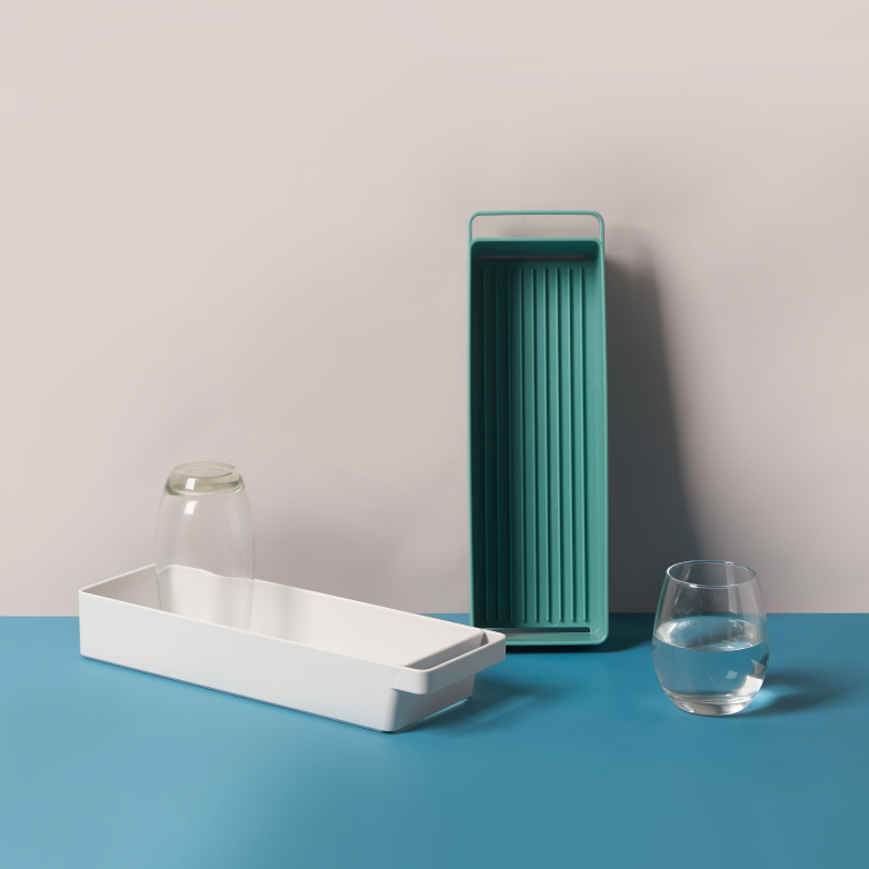 Food Serving Tray With Handle