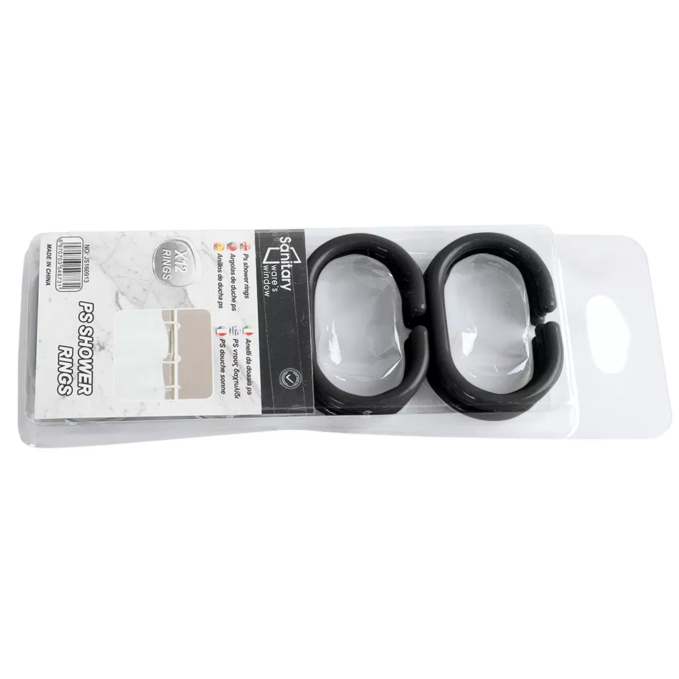 C Shape Shower Curtain Rings Hooks