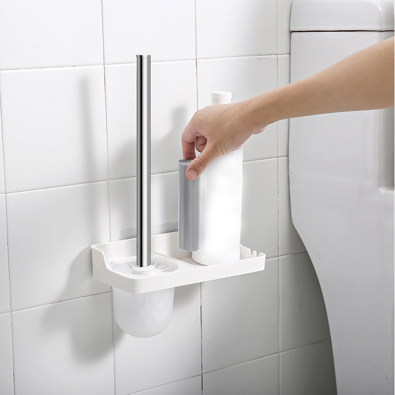 Trackeless Toilet Brush holder