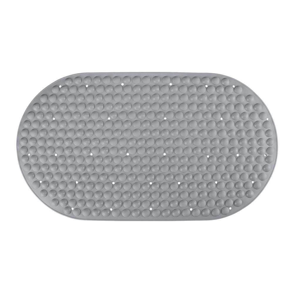 Small polka dot bathroom mat