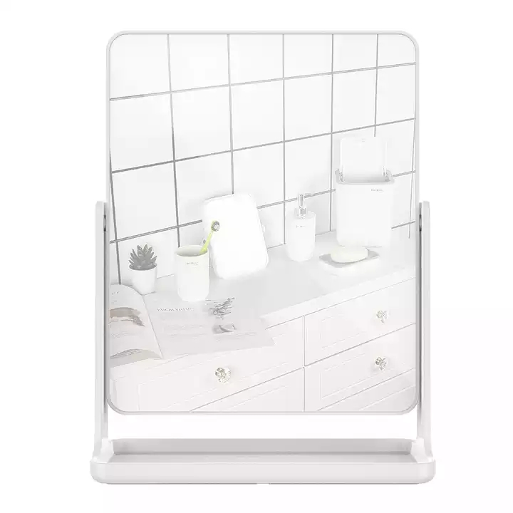 Plastic Make Up Table Mirror