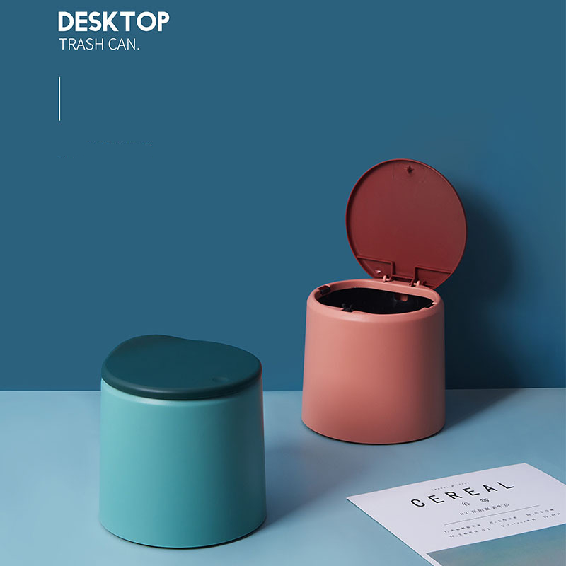 Mini Desktop Trash Can