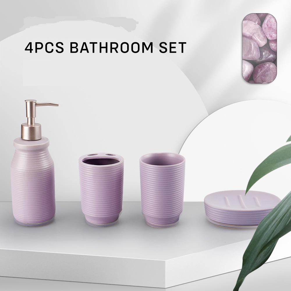 4 piece ceramic set